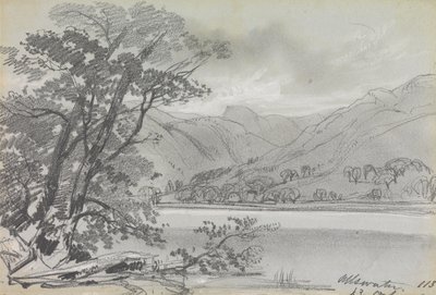 Ullswater by Edward Lear